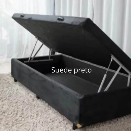 Cama box baú Solteiro Blindada