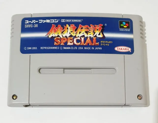 FATAL FURY SPECIAL GAROU DENSETSU SPECIAL 100% ORIGINAL SNES SUPER FAMICOM SUPER NINTENDO