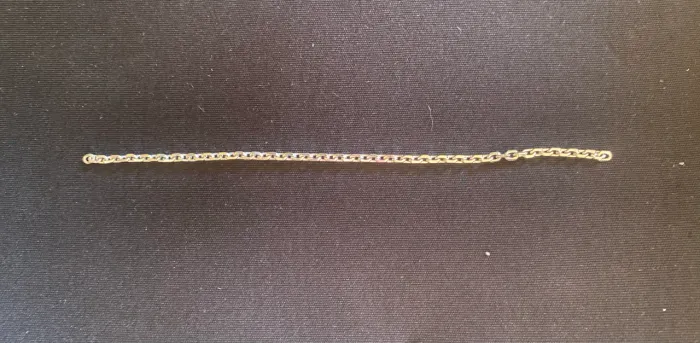 Cordão prata 925 maciça 4mm elo cartier 