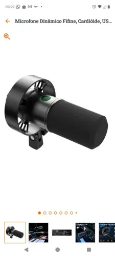 Vendo microfone FIFINE