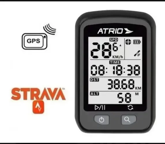 GPS Ciclocomputador Ciclismo Bike Atrio Iron