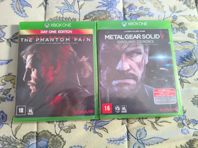 METAL GEAR SOLID 5 ( GROUND ZEROES + THE PHANTOM PAIN ) XBOX ONE e XBOX SERIE X