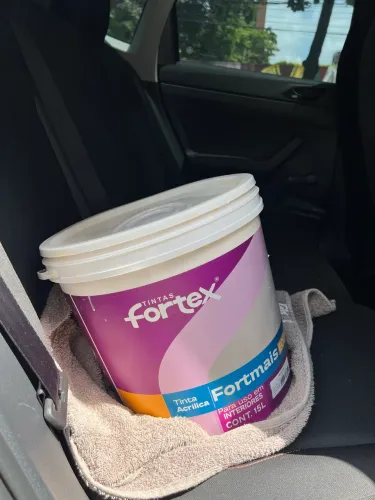 Tinta acrílica marfim fortex 