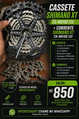 Vendo peças semi novas de bike aro 29