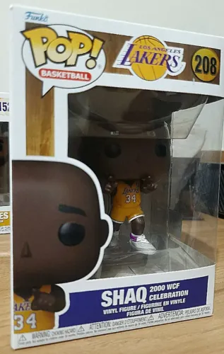 Funko Pop Shaq (Shaquille O'Neal) #208 - 2000 WCF Celebration novo