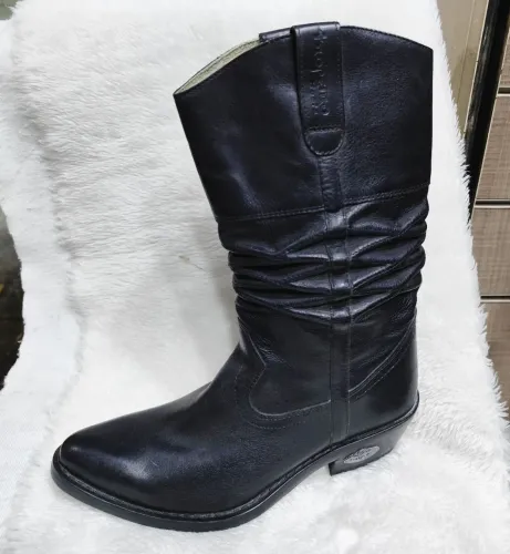 Bota Couro Masculina