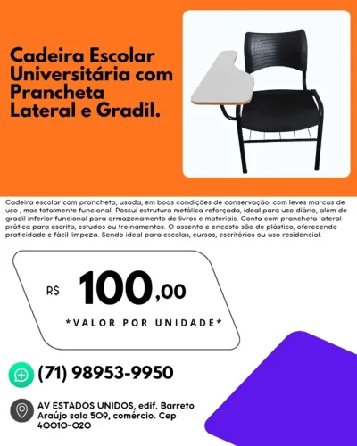 cadeira de estudo