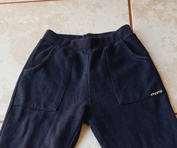 Calça Momi feminina preta tamanho 10