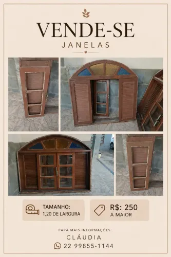 Vende-se Janelas
