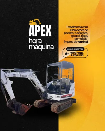 Locação de hora máquina
