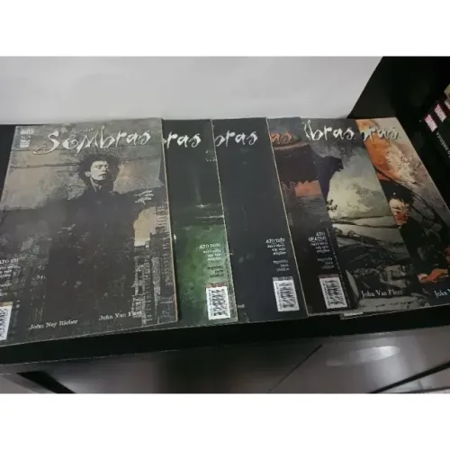 ao cair das sombras minissérie completa 6 edições brainstore vertigo raridade