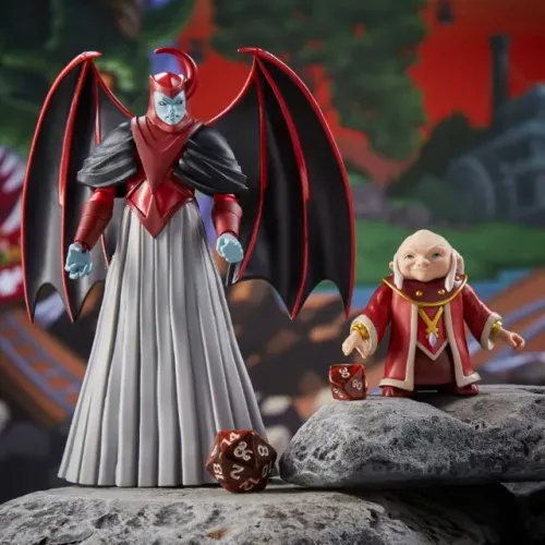 Boneco de Caverna do Dragão Vingador (15 cm) e Mestre dos Magos - Escala 6 Polegadas