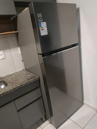 Geladeira LG Frost Free 395L Duplex Inverter SEMINOVA