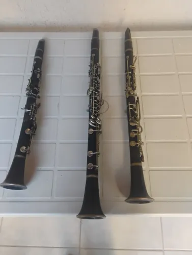 vendo 3 clarinetes ,pelisson , weril