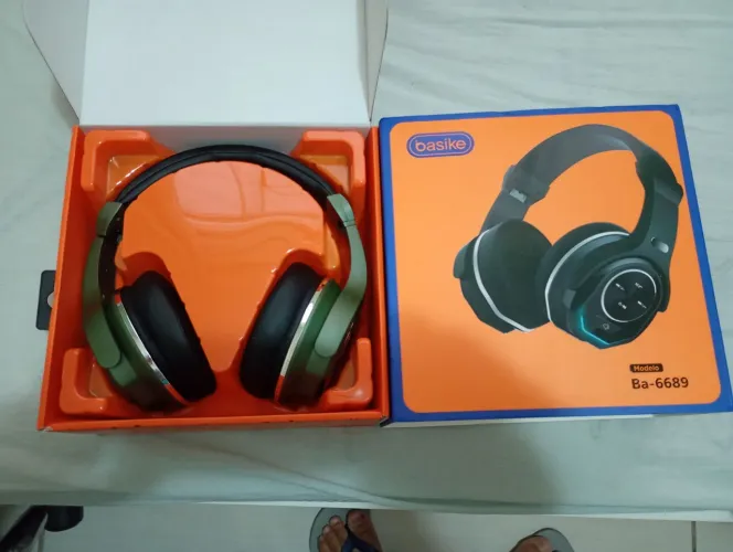Fone de ouvido top com dupla função 