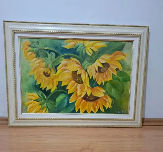 quadro girassois