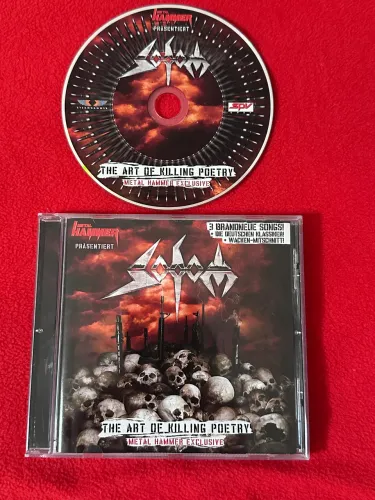 Sodom - The Art Of Killing Poetry 2010 (europeu Promo) Sepultura slayer Maiden Lp disco