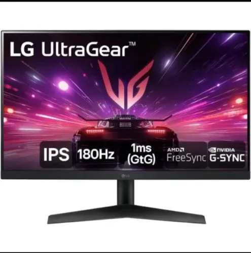 Monitor Gamer LG UltraGear 24" 180Hz IPS Full HD 1ms - Novo na Caixa