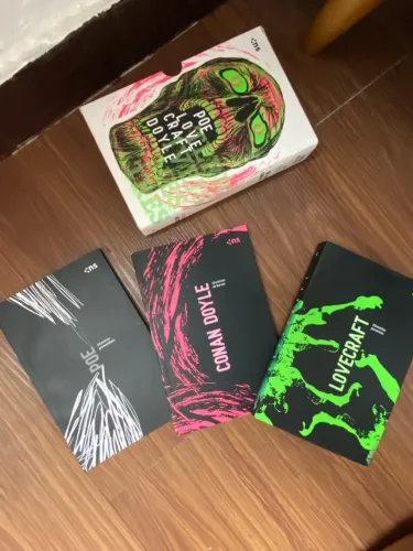 livros box alan poe