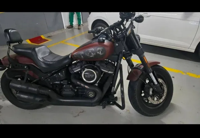 Harley davidson fat.bob Moto