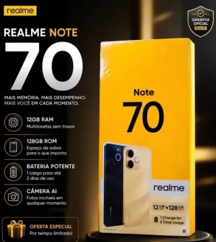 Realme note 70
