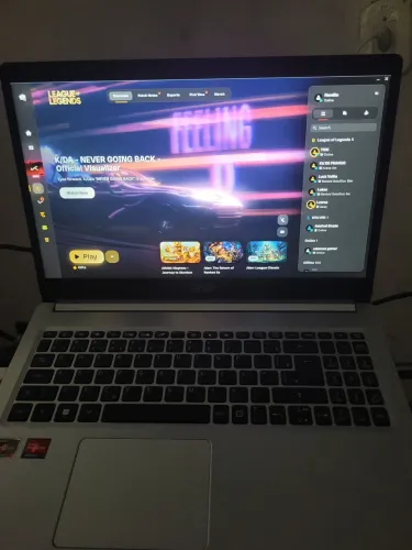 Notebook acer aspire ryzen7 12gb ram
