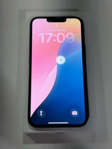 Iphone 16e 128GB Preto - Bateria 100% - 3 meses de uso - Com caixa e NF