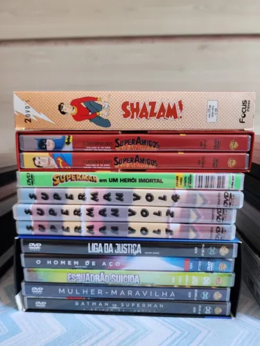 DVD's zorro e Heróis DC