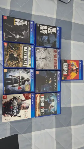 Jogos De PS4 Usados Condição Ótima.