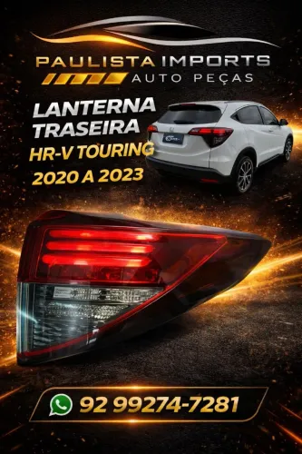 Lanterna Traseira Hrv Led 2018 2019 2020( Re Fume Original