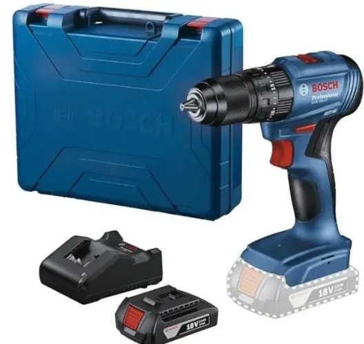 Furadeira Parafusadeira Impacto 18v GSB185LI SEM FIO 1 BATERIA + MALETA