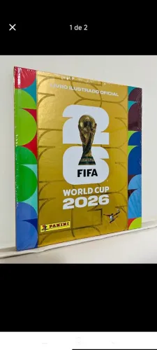 Capa dura ouro copa 2026 album