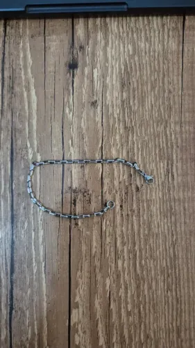 Pulseira de aço - elo português