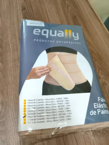 Cinta abdominal, faixa de 4 painéis( tamanho GG/XGG)