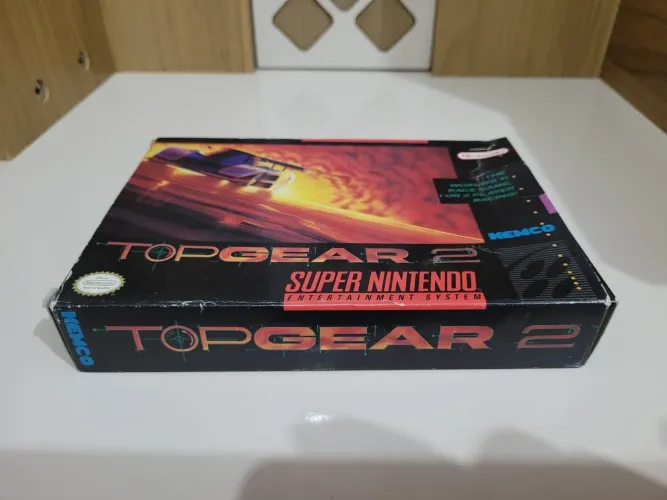 Top gear 2 snes super nintendo