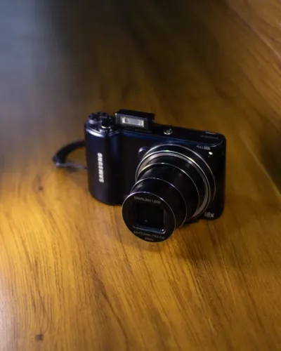 Câmera SAMSUNG WB250F Zoom 18x - Dupe G7X
