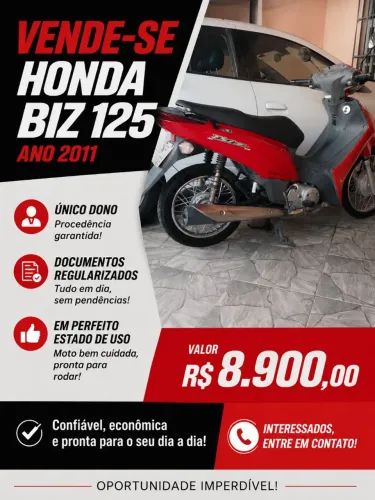 Biz honda 125 