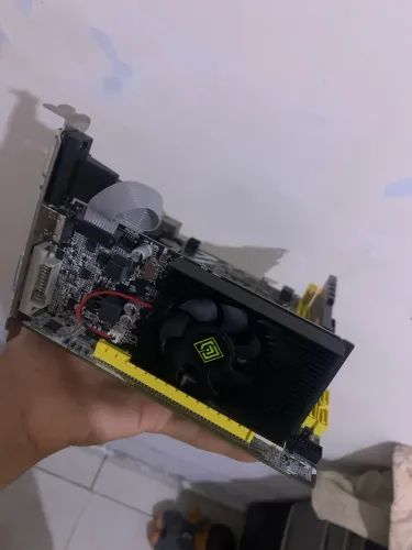 Placa mãe+processador+memoria ram+placa de video 
