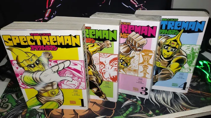 Mangá Spectreman vol 1 ao 4 completo