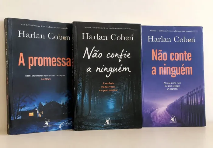 Kit Livros- Harlan Corben suspense