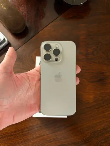 iPhone 16 pro prata 256gb