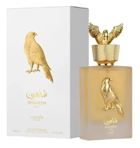 Perfume Árabe Shaheen Gold Lattafa 100ml Original Importado Unissex