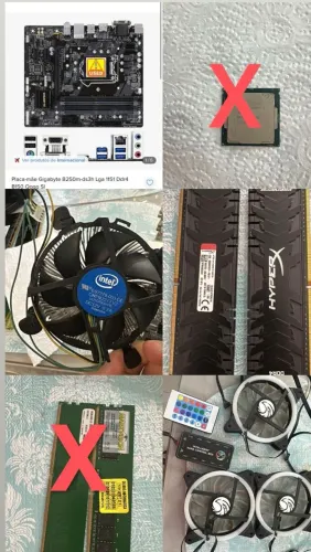 Peças de Pc gamer pra sair logo