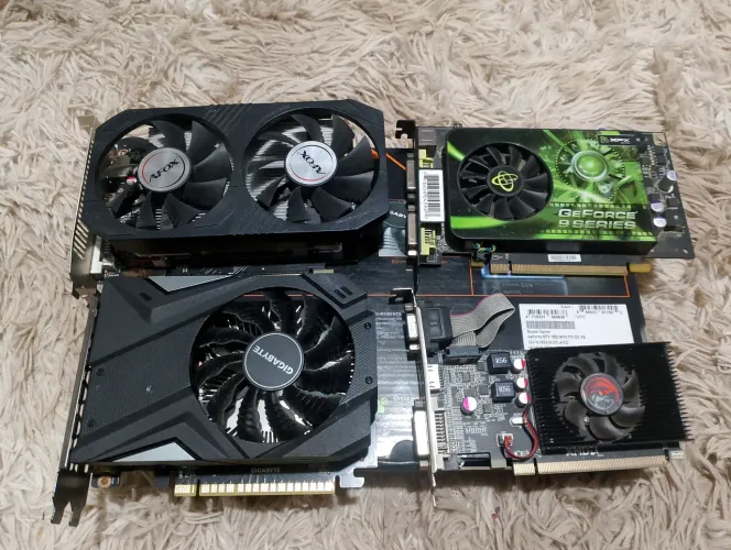 Placas de vídeo para reparo