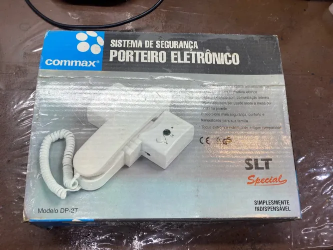 Antigo porteiro eletrônico Commax - SLT - 1996