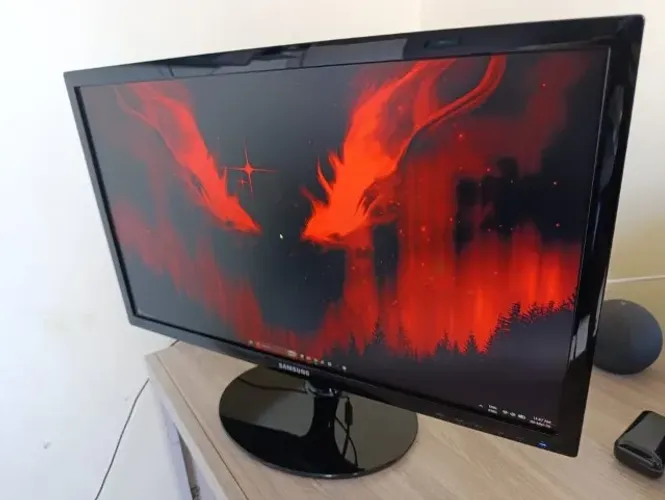 Monitor Gamer Samsung 24'' - 75hz Led + Cabo HDMI