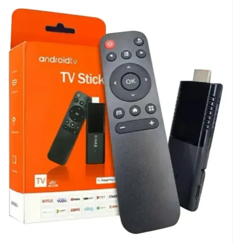 TV Stick 4K HDMI Android 12.1 Compatível App Canais Ao Vivo