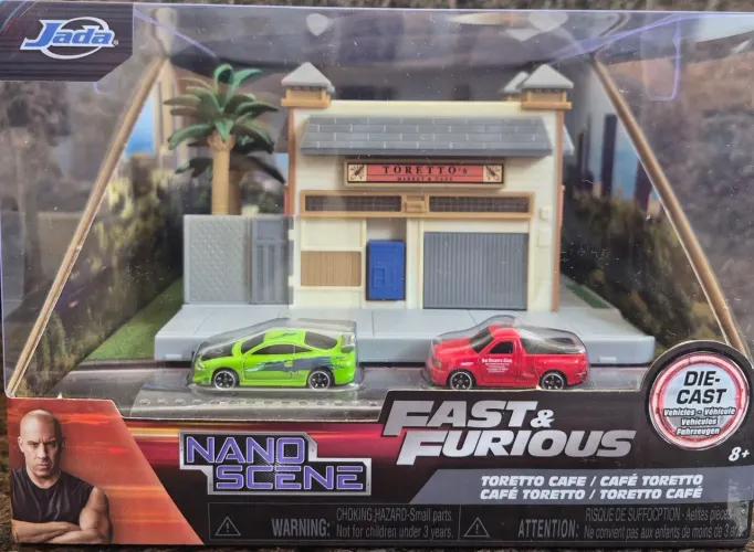 Jada Diorama Velozes e Furiosos - Casa Toreto