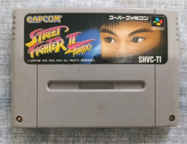 Street Fighter 2 Turbo Super Nintendo (Super Famicom) Original