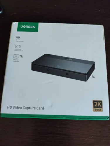 Capturadora HDMI Ugreen nova lacrada